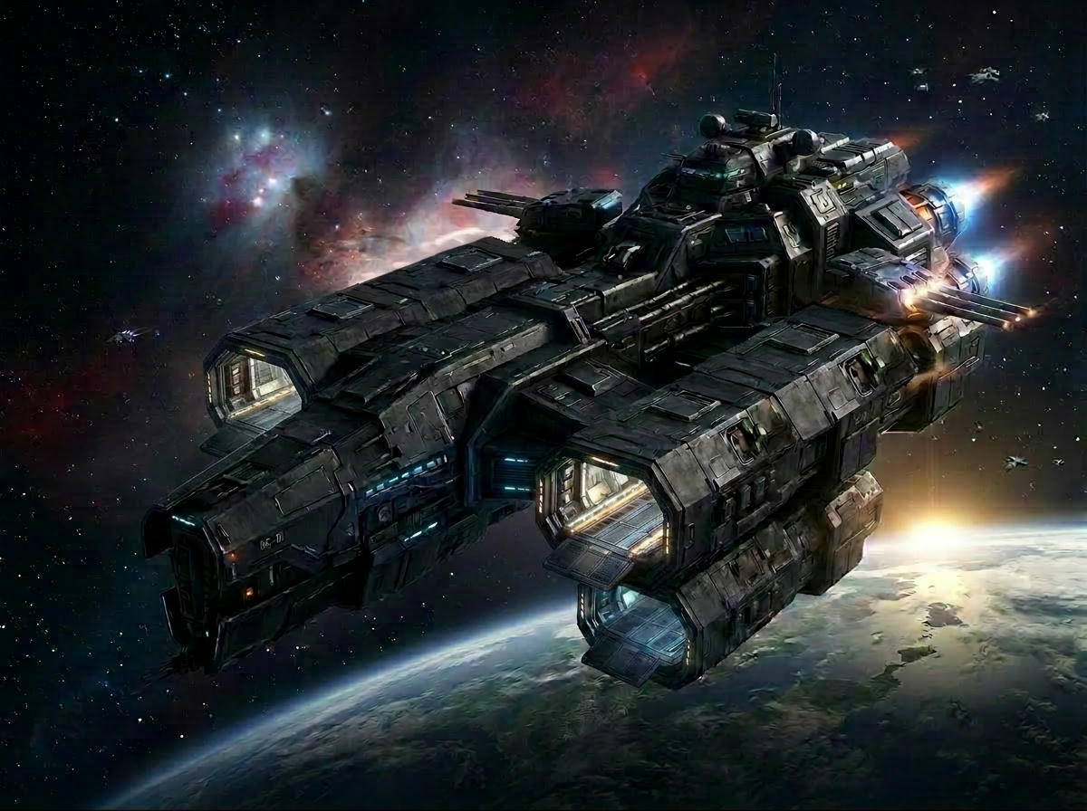 Bastion-class carrier-cruiser — profile view